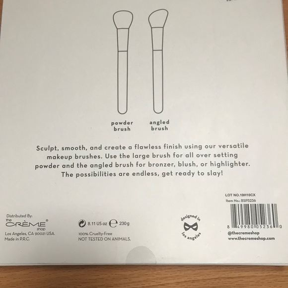 Brush and makeup bag gift set holiday set Christmas gift - Picture 3 of 3